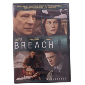 Breach DVD 2007 Chris Cooper Ryan Phillippe Laura Linney Widescreen New Sealed